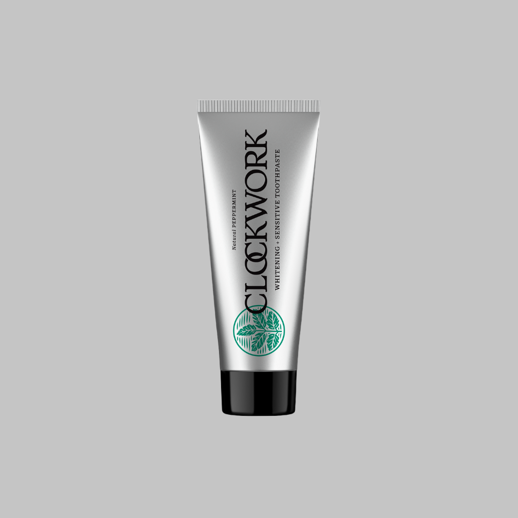 Clockwork Natural Peppermint Toothpaste with HydroXy™