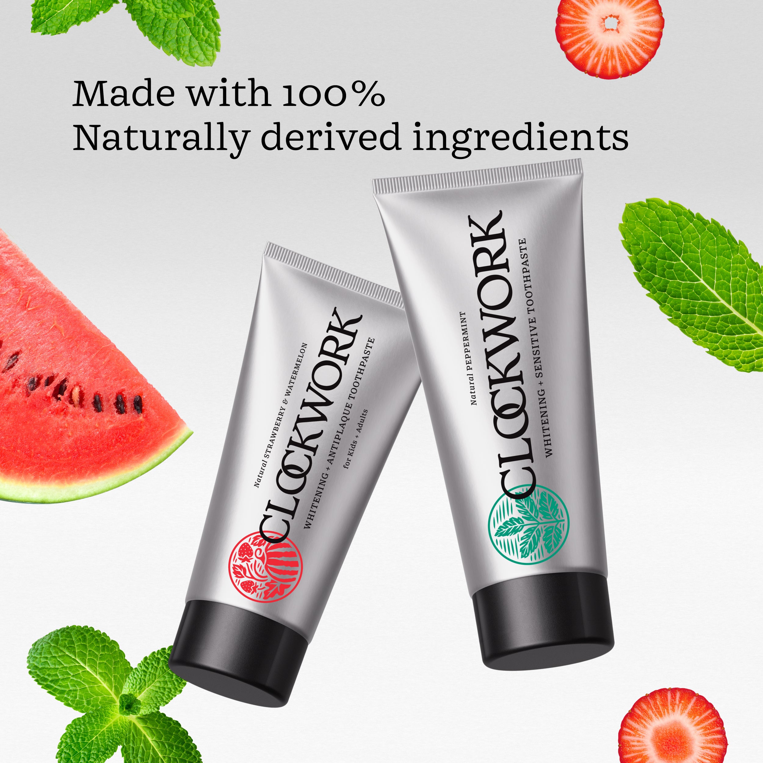 The First Brush Ritual — Peppermint 100g + Strawberry Watermelon 80g
