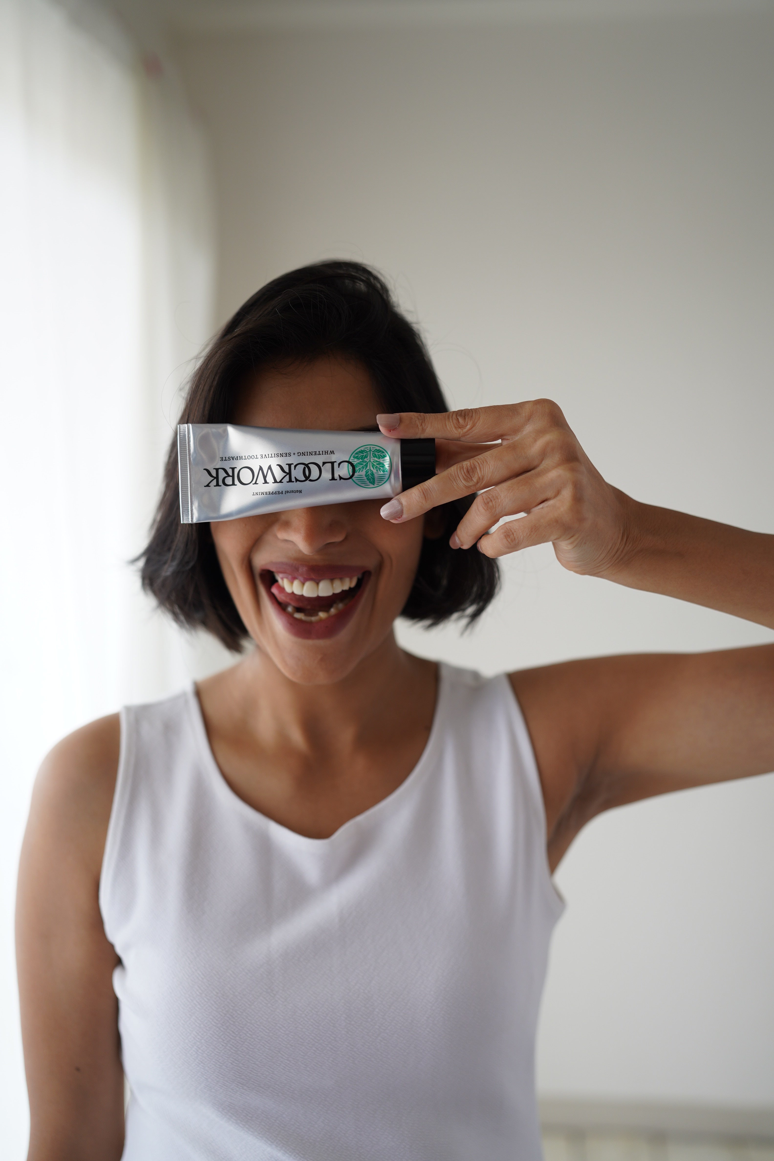 Clockwork Natural Peppermint Toothpaste with nano-Hydroxyapatite