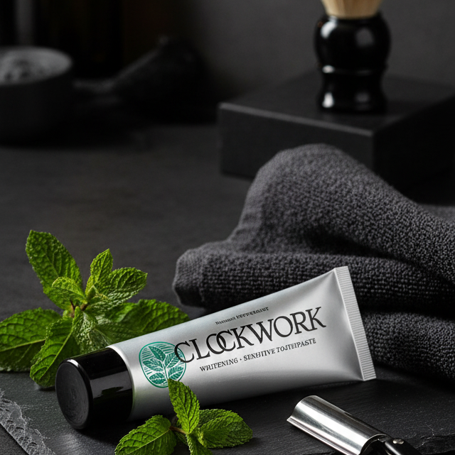 Clockwork Natural Peppermint Toothpaste with HydroXy™