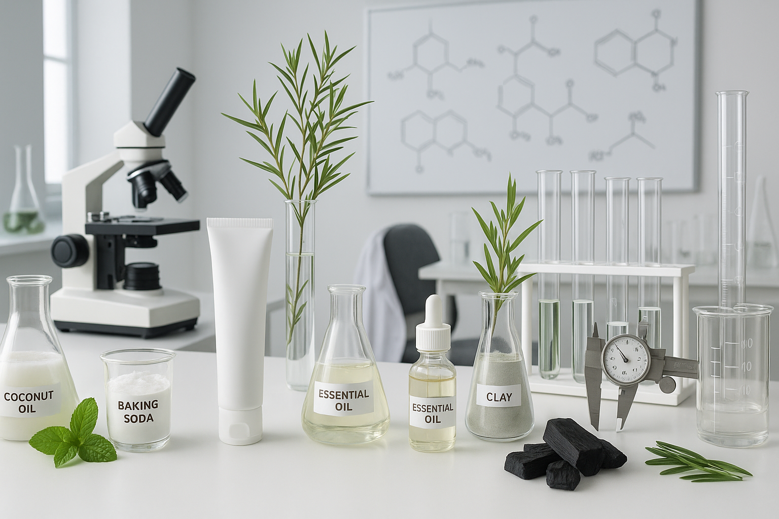 Scientifically engineering natural toothpaste